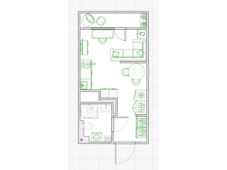 Разработка планировочного решения квартиры (планировка квартиры, план расстановки мебели)
